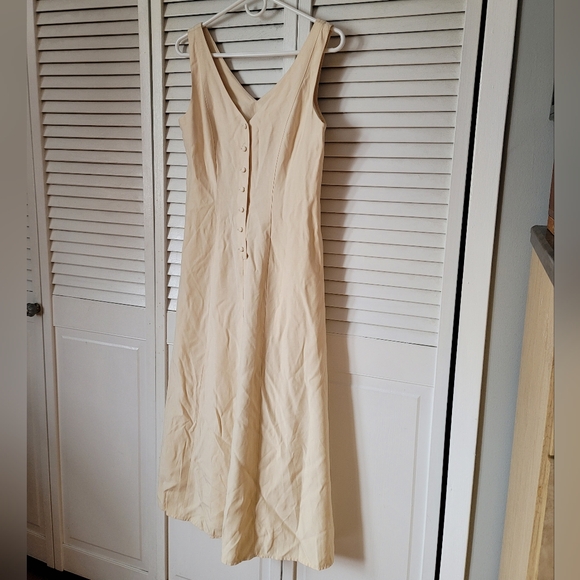 1990s Vintage Sleeveless Dress, Size 4 - Picture 2 of 9